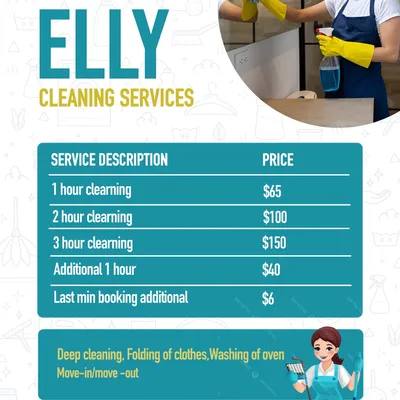 Elly cleaning services