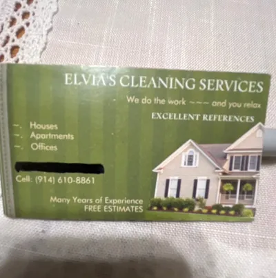 Elvia’s house cleaning service