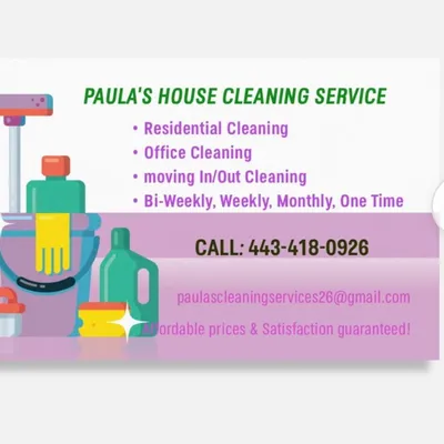 Paula’s cleaning service
