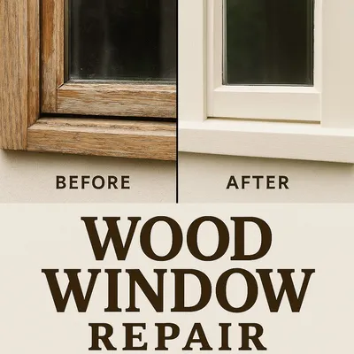 Rotten Wood window repair RWR