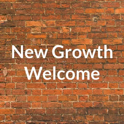 New Growth Welcome