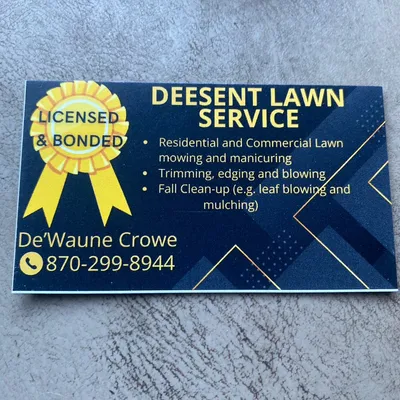 Deesent lawn service llc