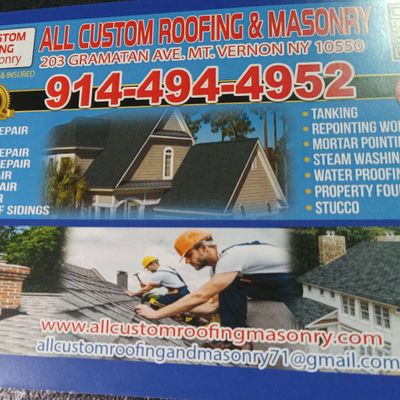 ALL CUSTOM ROOFING & MASONRY
