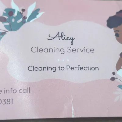 Alicy cleaning service