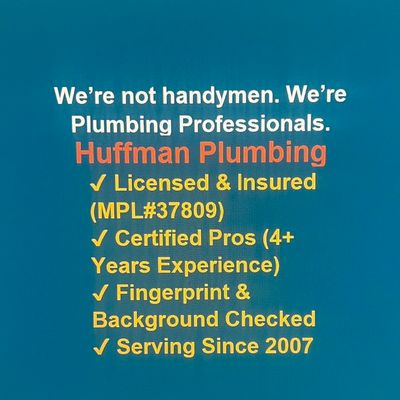 Huffman Plumbing