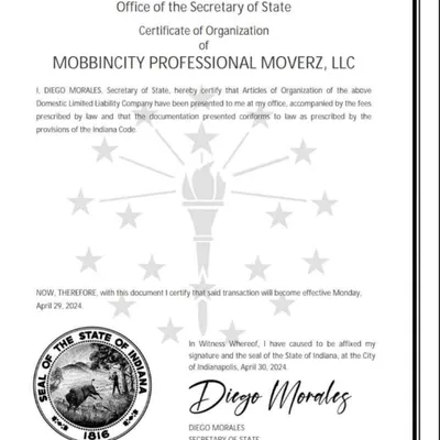 mobbincity professional Moverz llc