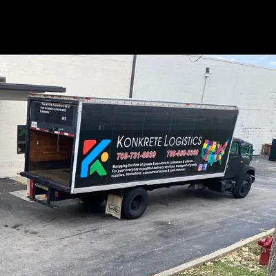 Konkrete logistics