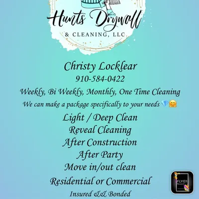 Hunts Drywall & Cleaning, LLC