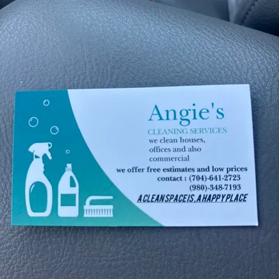 Angie’s cleaning service