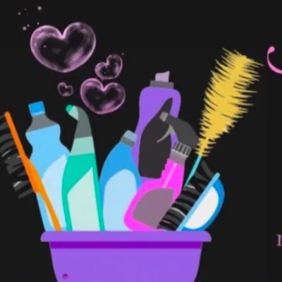 Noradical cleaning and organizing