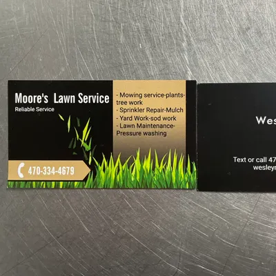 Moore's lawn care