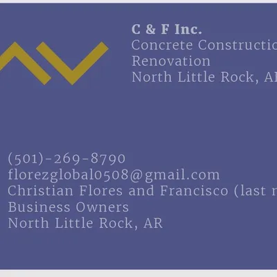 C&F inc. Concrete Construction& Renovation