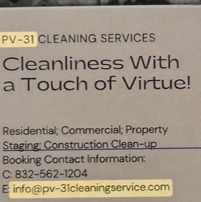 PV-31 Cleaning Services