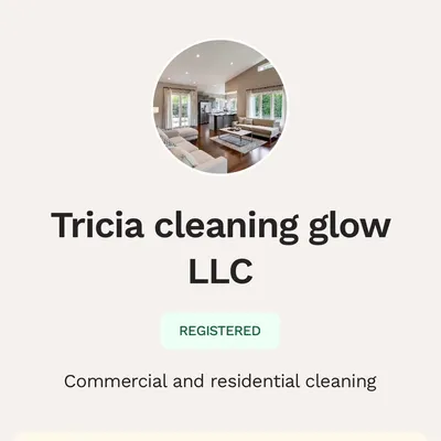 Tricia cleaning glow