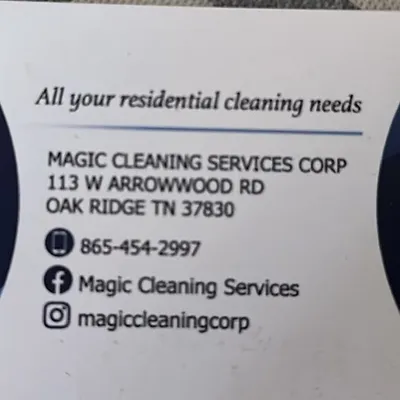 Magic cleanning services