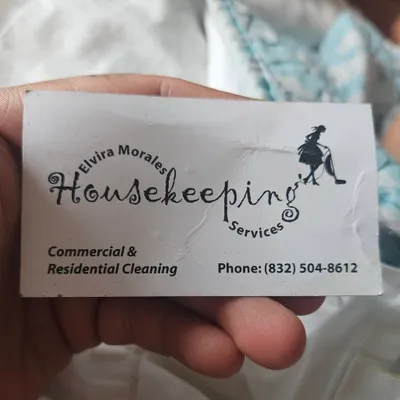 Elvira Morales housekeeping services