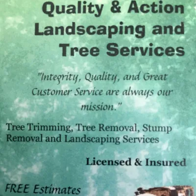 Quality & Action Landscaping, Tree Services