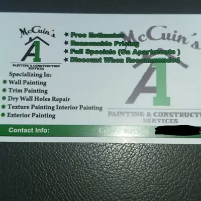 McCuin's A1 Painting & Construction Services