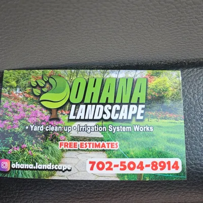 OHANA LANDSCAPE And pex line repair