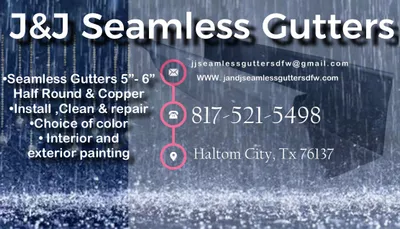 J&J seamless Gutters & Construction