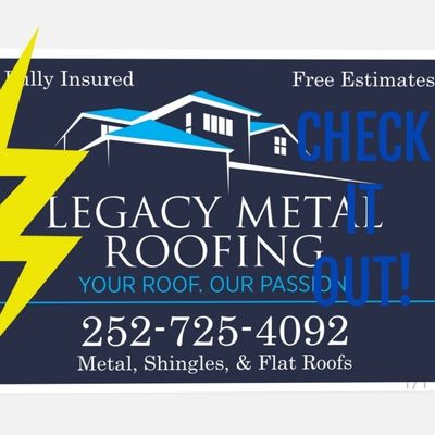 Legacy Metal Roofing Co