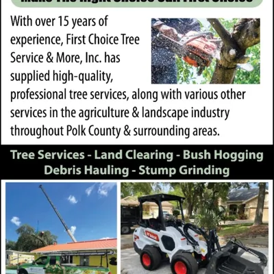First Choice Tree Service & More Inc.