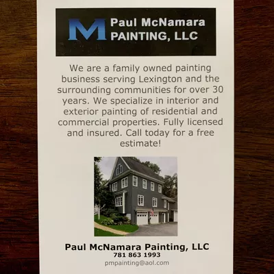 Paul McNamara Painting