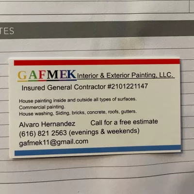 GAFMEK interior & exterior painting
