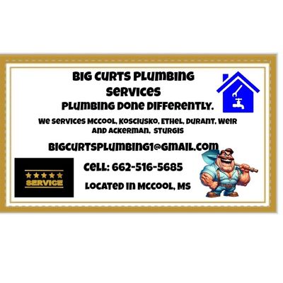 Big Curts Plumbing Services