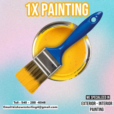 1X painting /  Construction / Installation