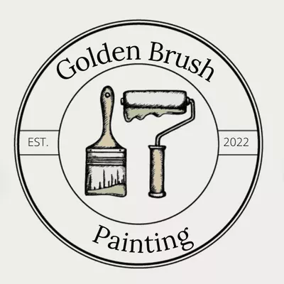 Golden Brush Painting