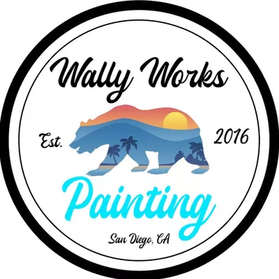 Wally Works Painting