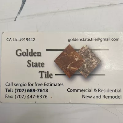 Golden state tile