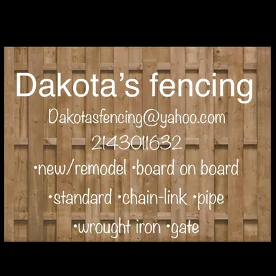 Dakota’s fencing