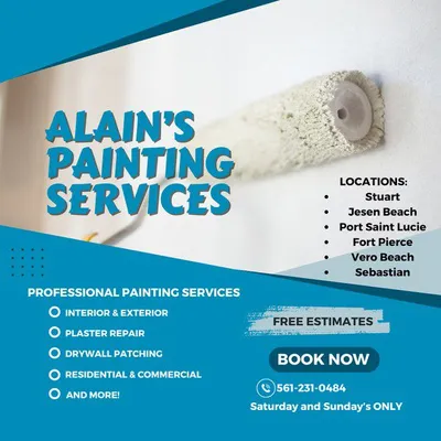 Alain house painting services