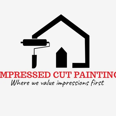 Impressed cut painting