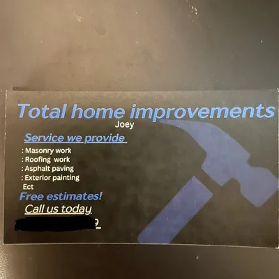 Total home improvements