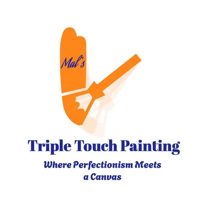 Mal’s Triple Touch Painting