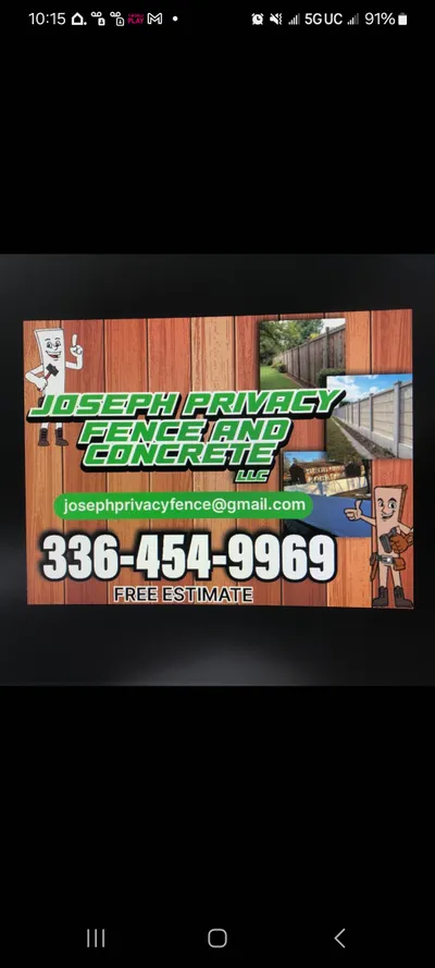Joseph privacy fence and concrete LLC