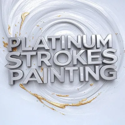 Platinum Strokes Painting