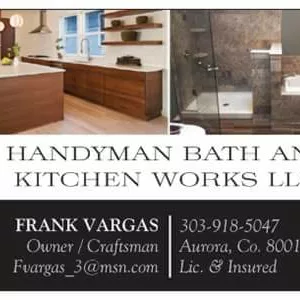 Handyman Bath and Kitchen works