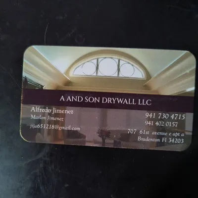 A and son drywall LLC