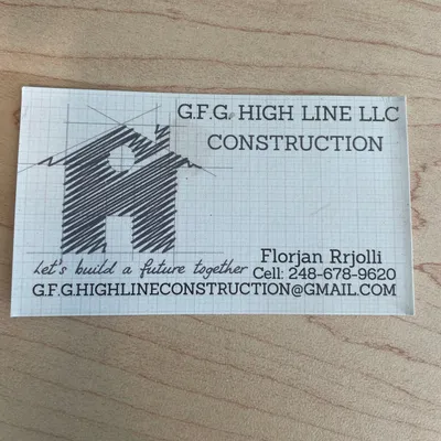 G.F.G HIGH LINE LLC CONSTRUCTION