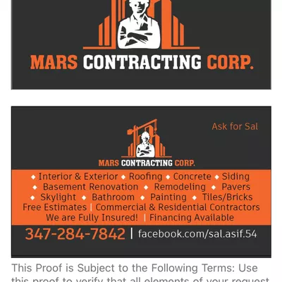 Mars Contracting corp