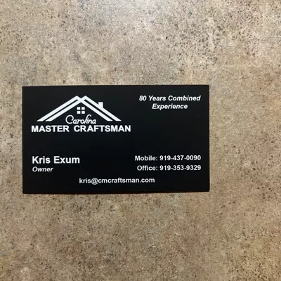 Carolina Master Craftsman