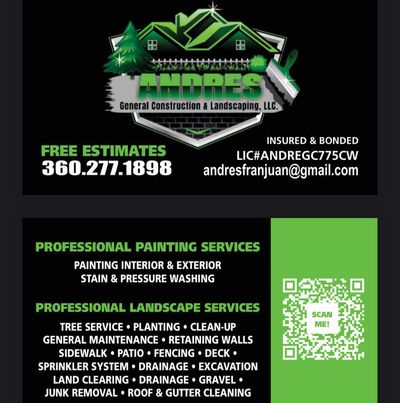 Andres General Construction and Landscaping LLC