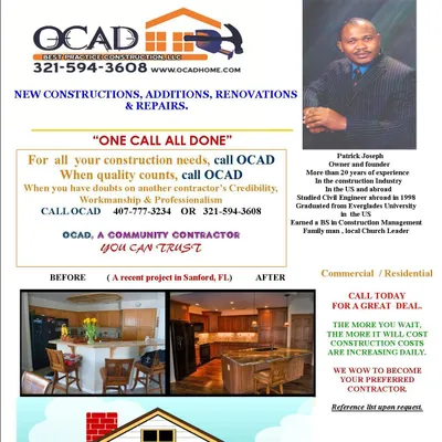 OCAD BEST PRACTICE CONSTRUCTION, LLC.