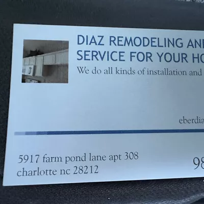DIAZ REMODELING AND REPAIR SERVICE