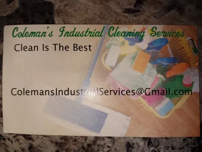 Coleman’s industrial cleaning service