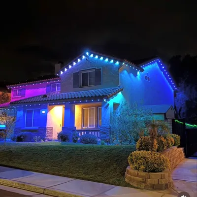 Permanent Outdoor Lighting Installation | AlexPRO